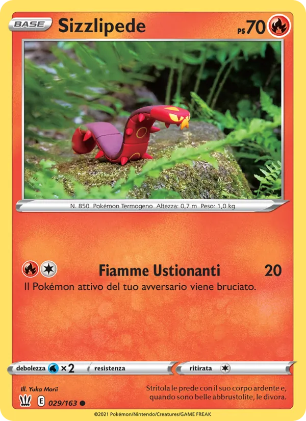 Sizzlipede Stili di Lotta 29/163