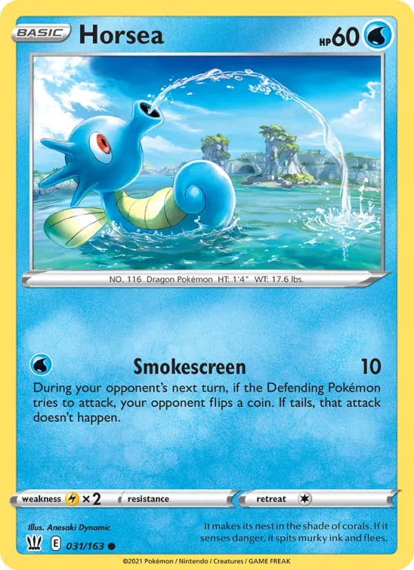 Horsea Battle Styles 31/163