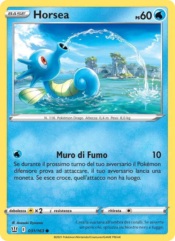 Horsea Stili di Lotta 31/163