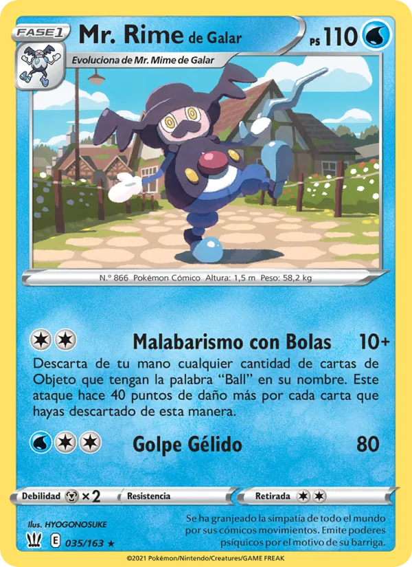 Mr. Rime de Galar Estilos de Combate 35/163