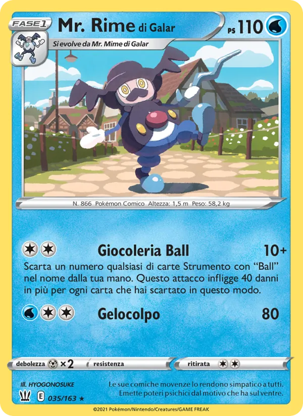 Mr. Rime di Galar Stili di Lotta 35/163