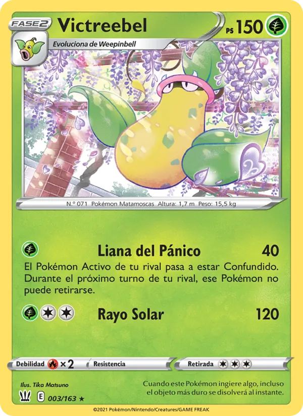 Victreebel Estilos de Combate 3/163