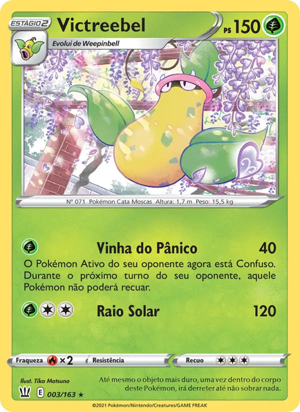 Victreebel Estilos de Batalha 3/163