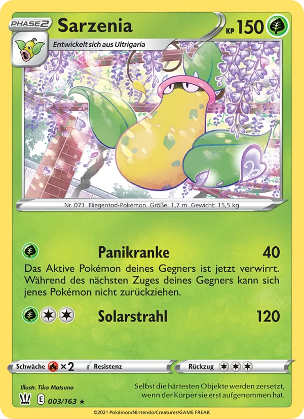 Sarzenia Kampfstile 3/163