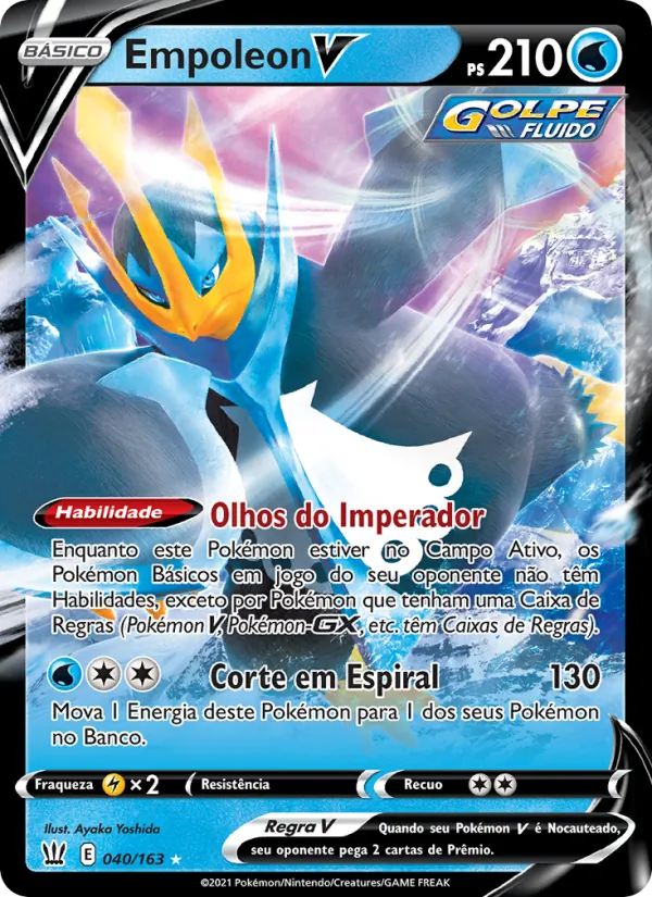 Empoleon V Estilos de Batalha 40/163