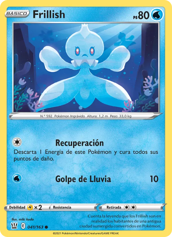 Frillish Estilos de Combate 41/163