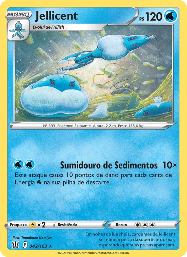 Jellicent Estilos de Batalha 42/163