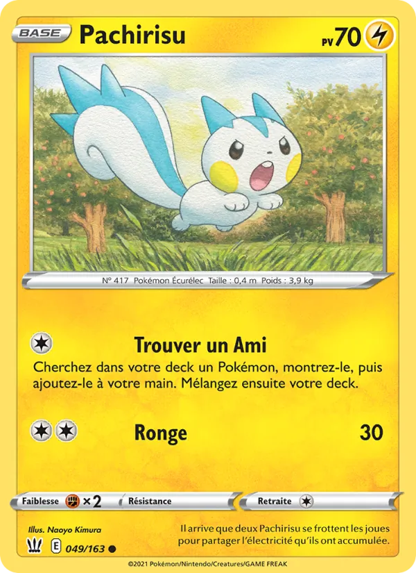 Pachirisu Styles de combat 49/163