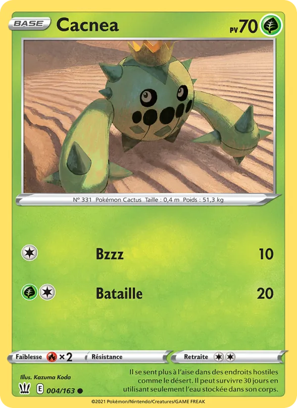 Cacnea Styles de combat 4/163