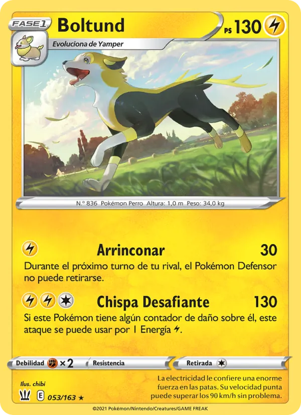 Boltund Estilos de Combate 53/163