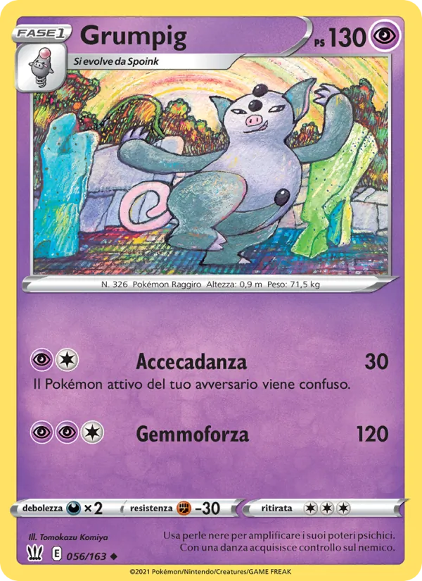 Grumpig Stili di Lotta 56/163