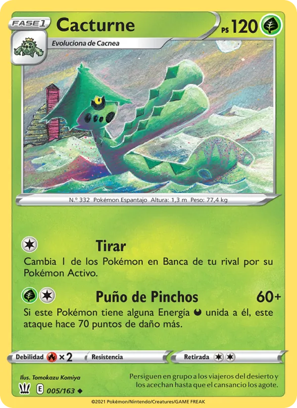 Cacturne Estilos de Combate 5/163