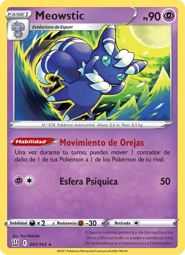 Meowstic Estilos de Combate 61/163