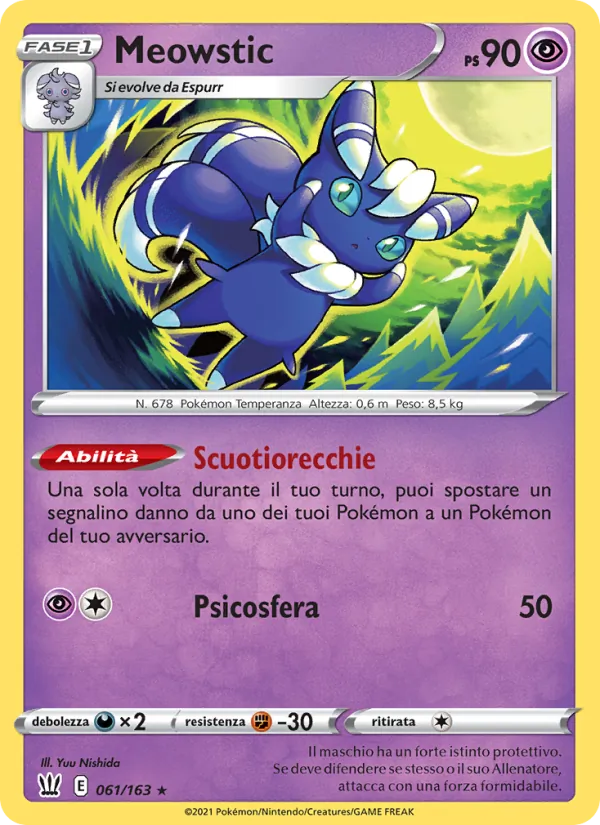 Meowstic Stili di Lotta 61/163