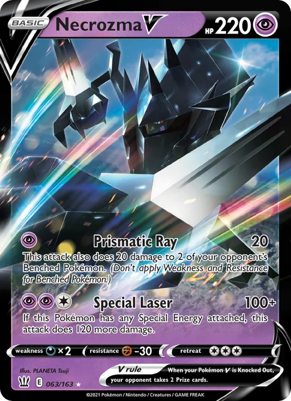 Necrozma V Battle Styles 63/163