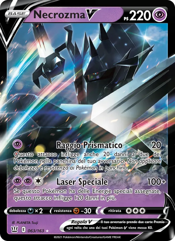 Necrozma V Stili di Lotta 63/163