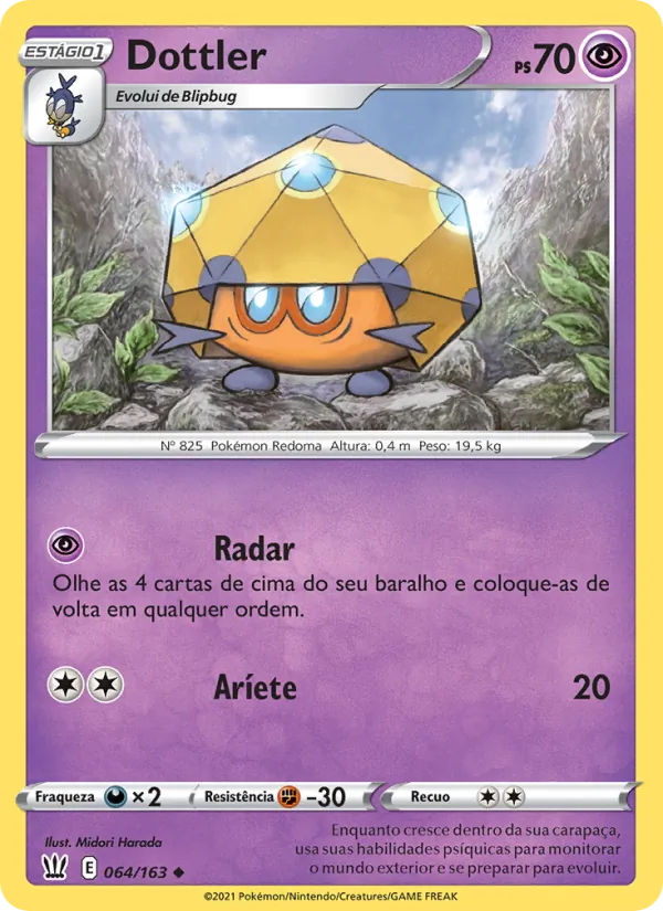 Dottler Estilos de Batalha 64/163