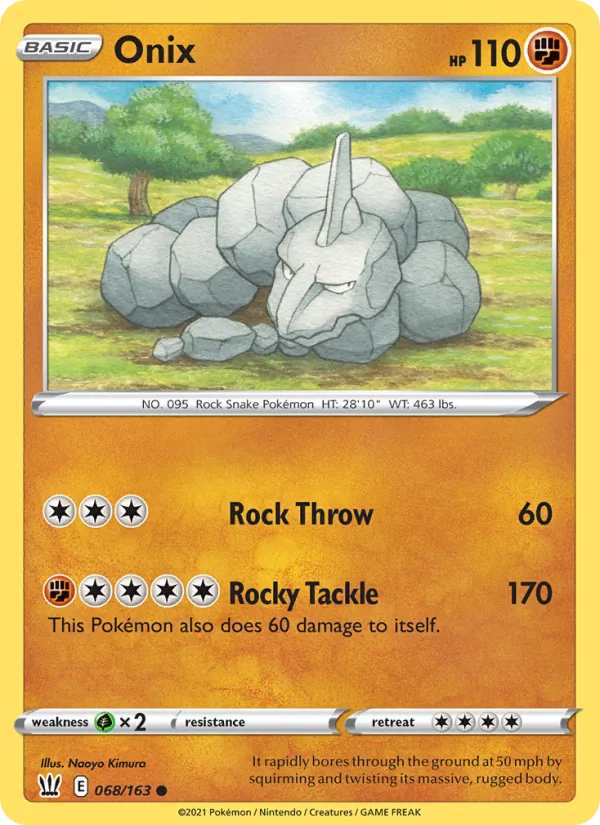 Onix Battle Styles 68/163