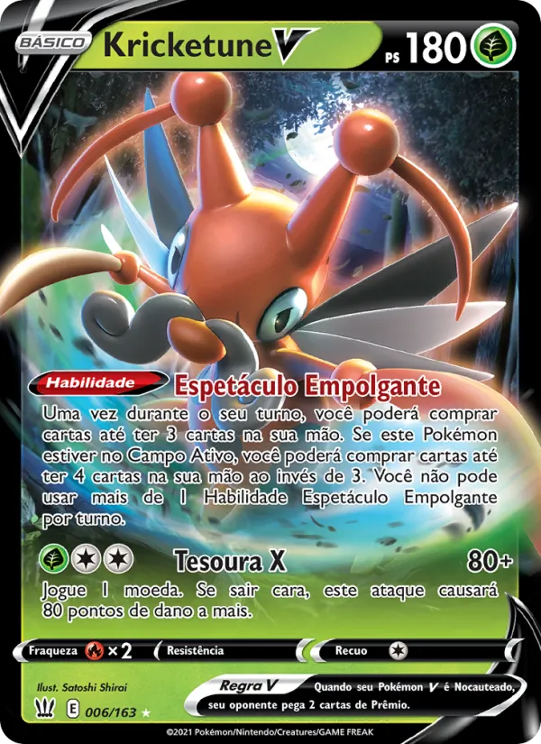 Kricketune V Estilos de Batalha 6/163