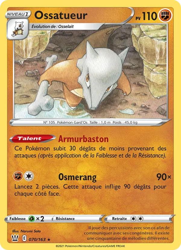 Ossatueur Styles de combat 70/163