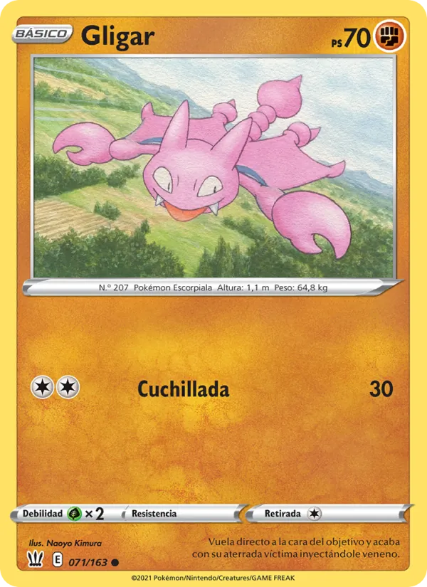 Gligar Estilos de Combate 71/163
