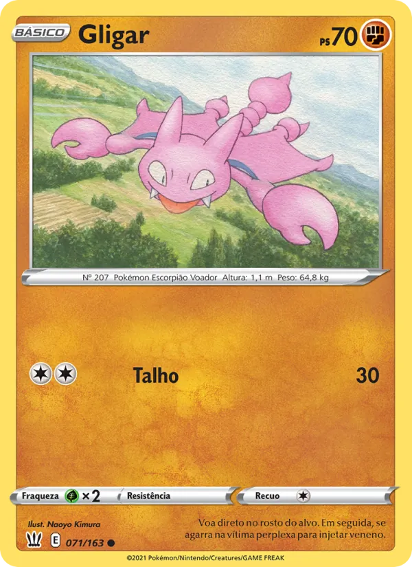 Gligar Estilos de Batalha 71/163