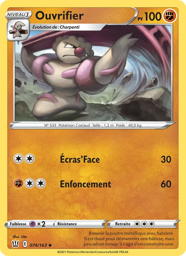 Ouvrifier Styles de combat 74/163