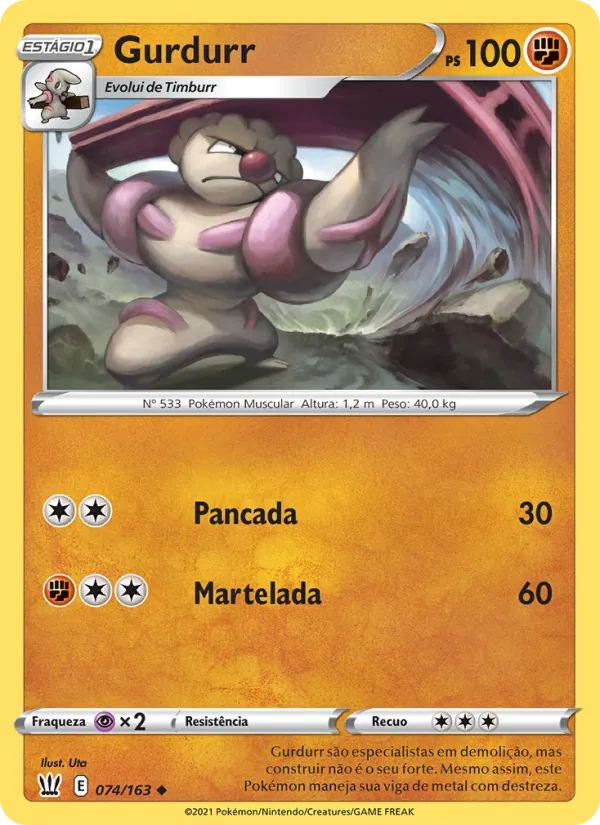 Gurdurr Estilos de Batalha 74/163