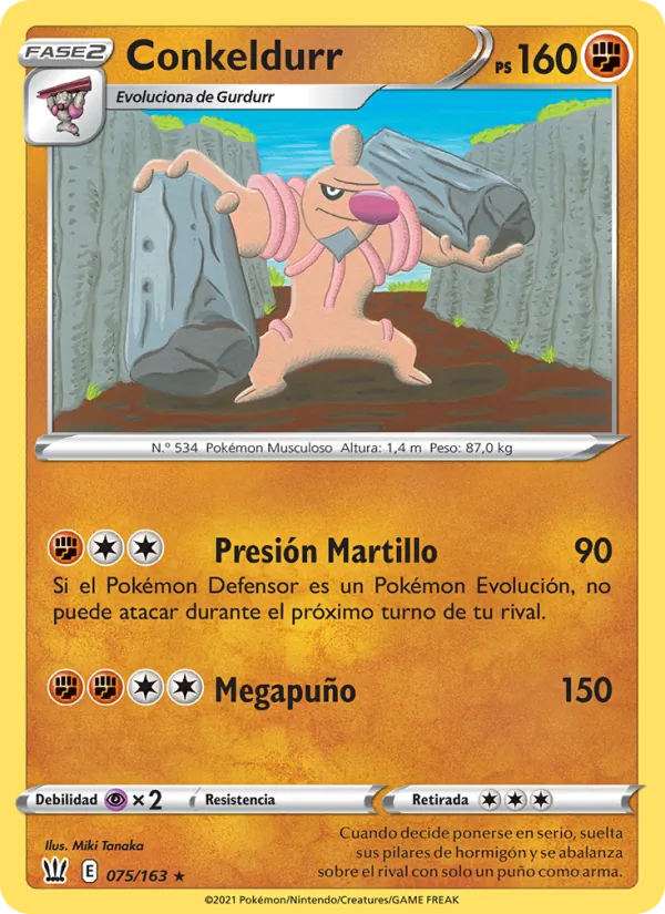 Conkeldurr Estilos de Combate 75/163