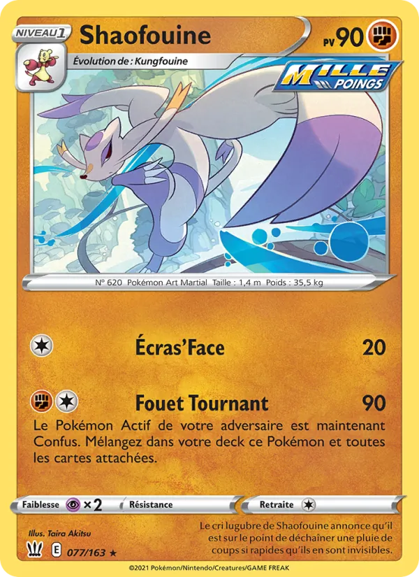 Shaofouine Styles de combat 77/163