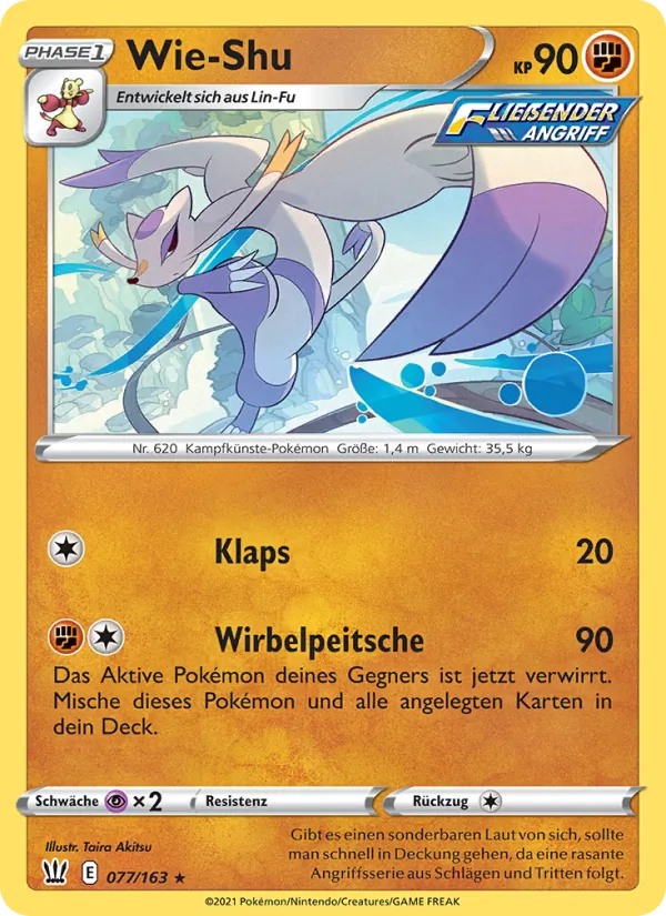 Wie-Shu Kampfstile 77/163