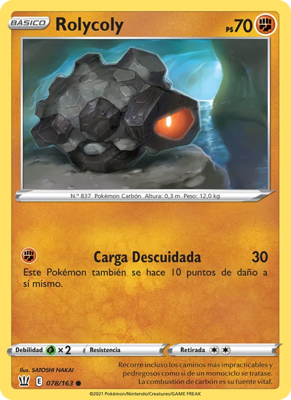 Rolycoly Estilos de Combate 78/163