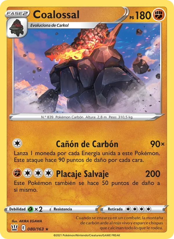 Coalossal Estilos de Combate 80/163