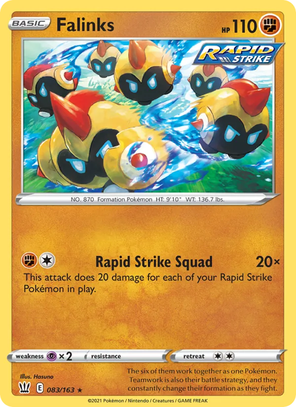 Falinks Battle Styles 83/163