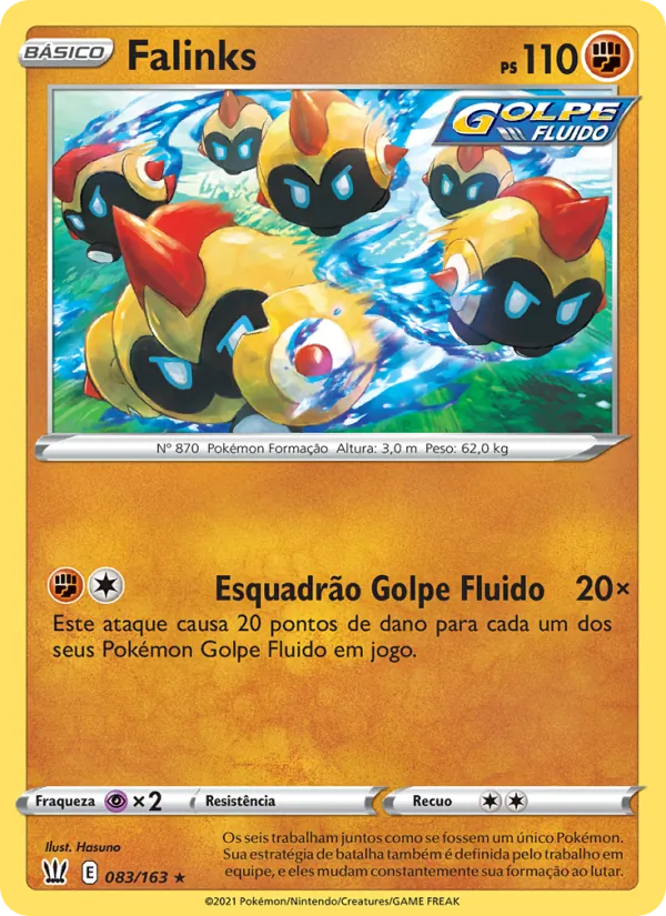 Falinks Estilos de Batalha 83/163