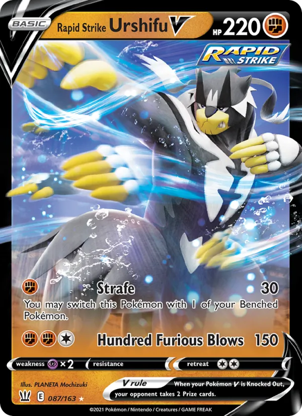 Rapid Strike Urshifu V Battle Styles 87/163