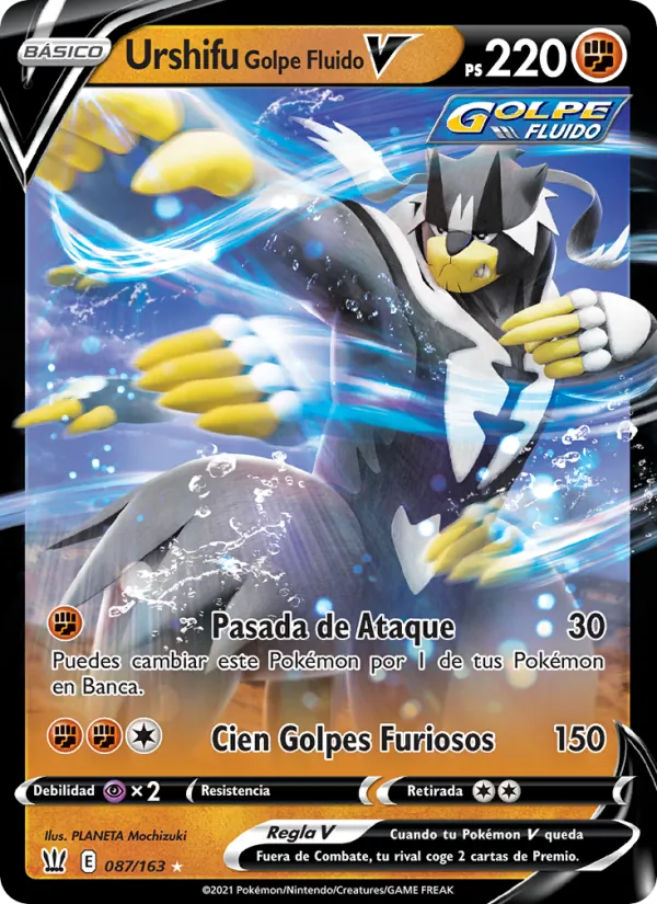Urshifu Golpe Fluido V Estilos de Combate 87/163