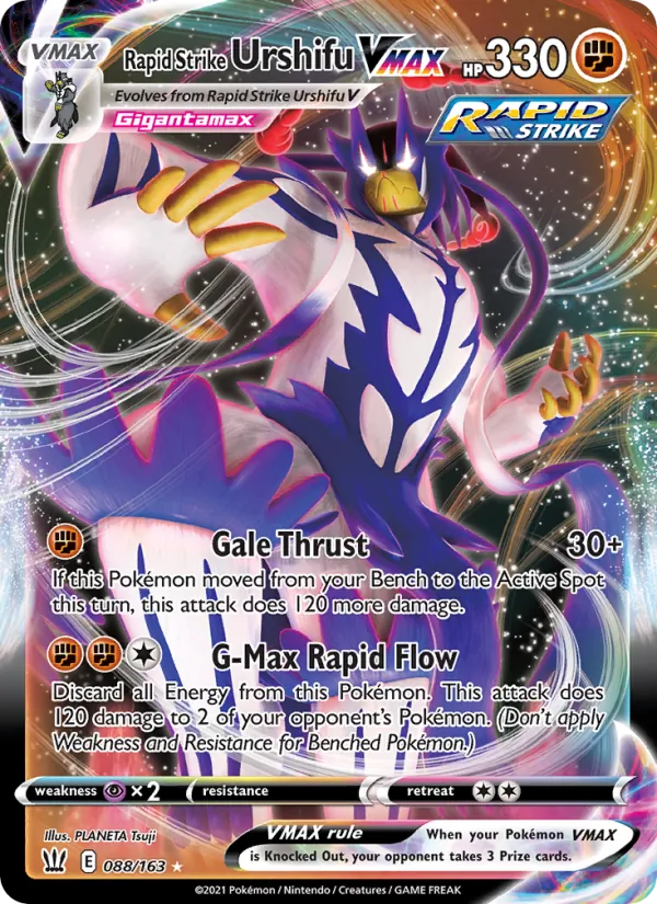 Rapid Strike Urshifu VMAX Battle Styles 88/163