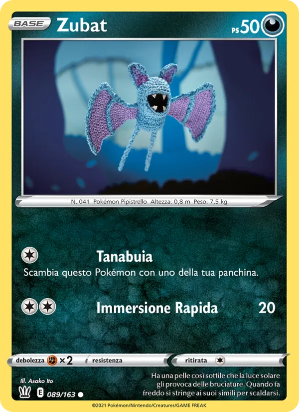 Zubat Stili di Lotta 89/163