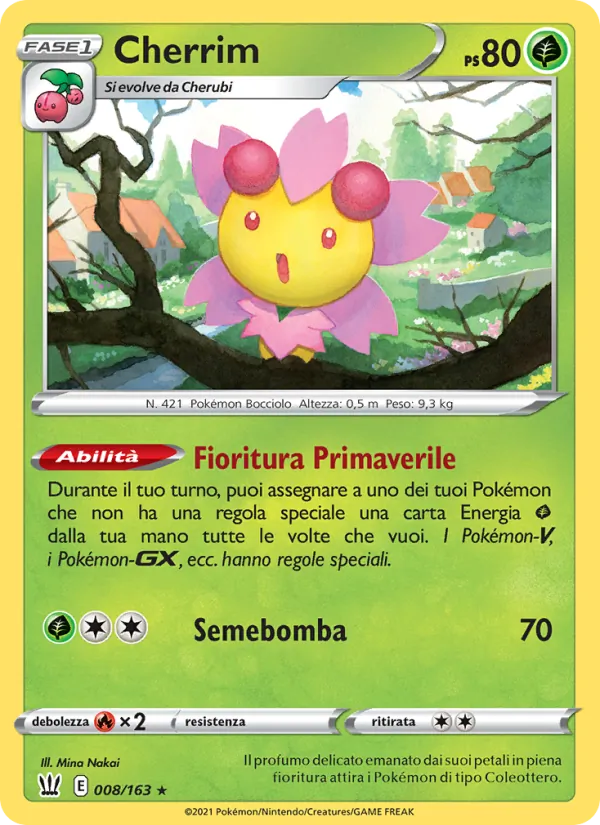 Cherrim Stili di Lotta 8/163