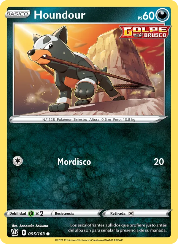 Houndour Estilos de Combate 95/163