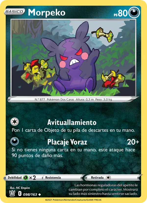 Morpeko Estilos de Combate 98/163