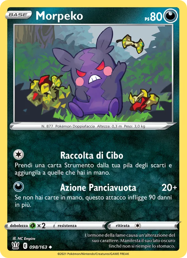 Morpeko Stili di Lotta 98/163
