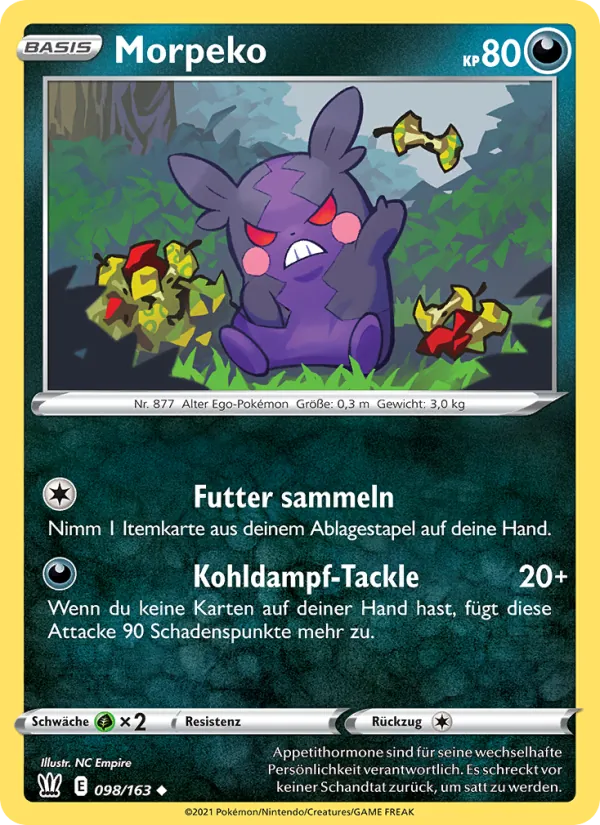 Morpeko Kampfstile 98/163