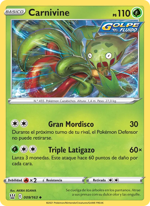 Carnivine Estilos de Combate 9/163