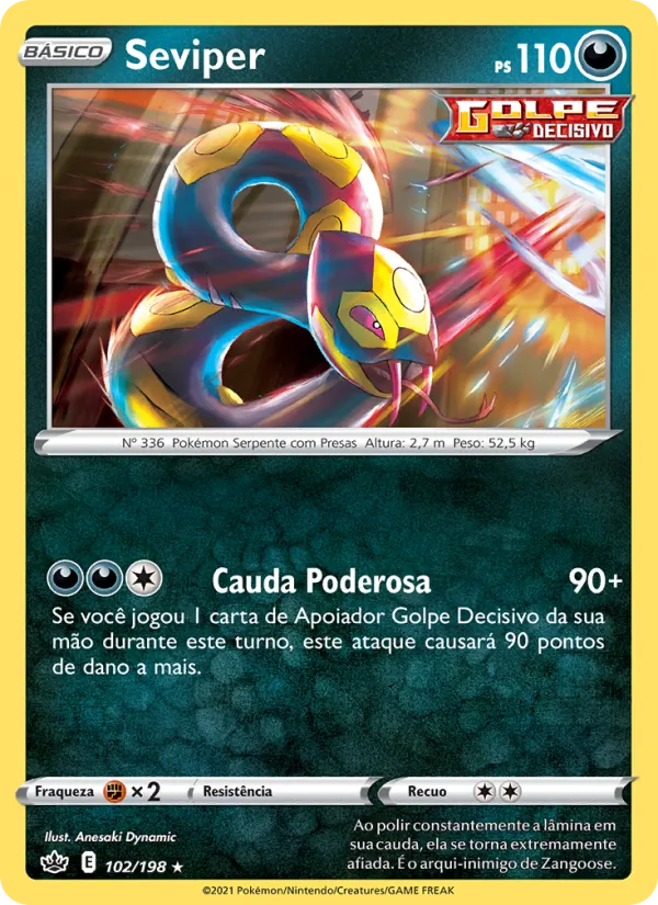 Seviper Reinado Arrepiante 102/198