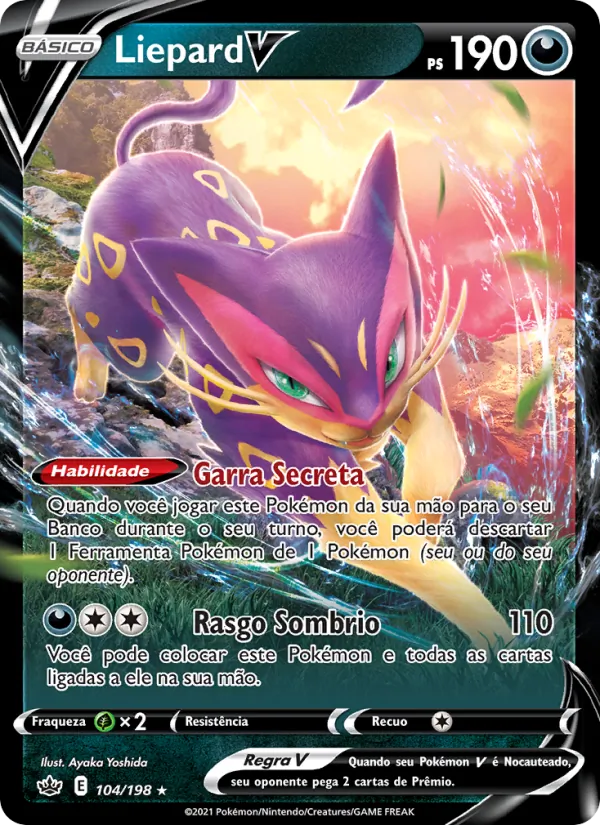 Liepard V Reinado Arrepiante 104/198