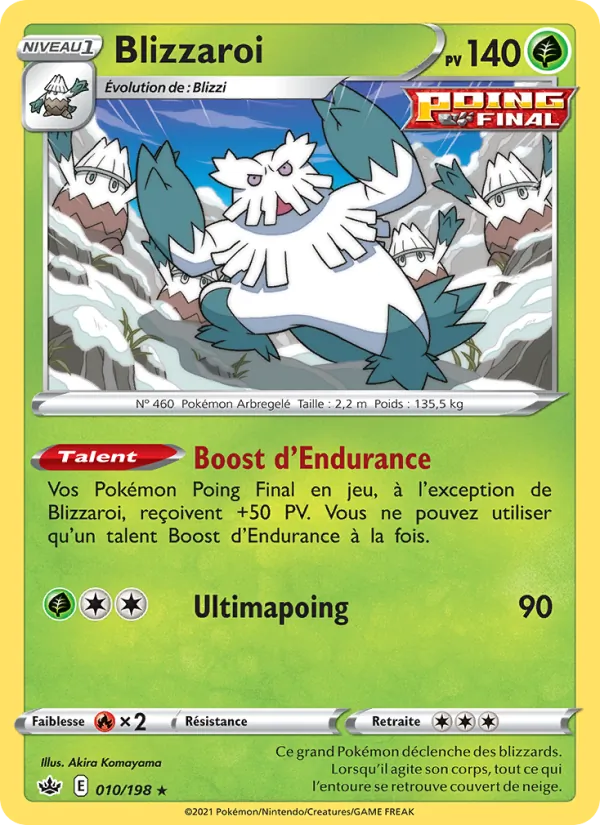 Blizzaroi Règne de Glace 10/198