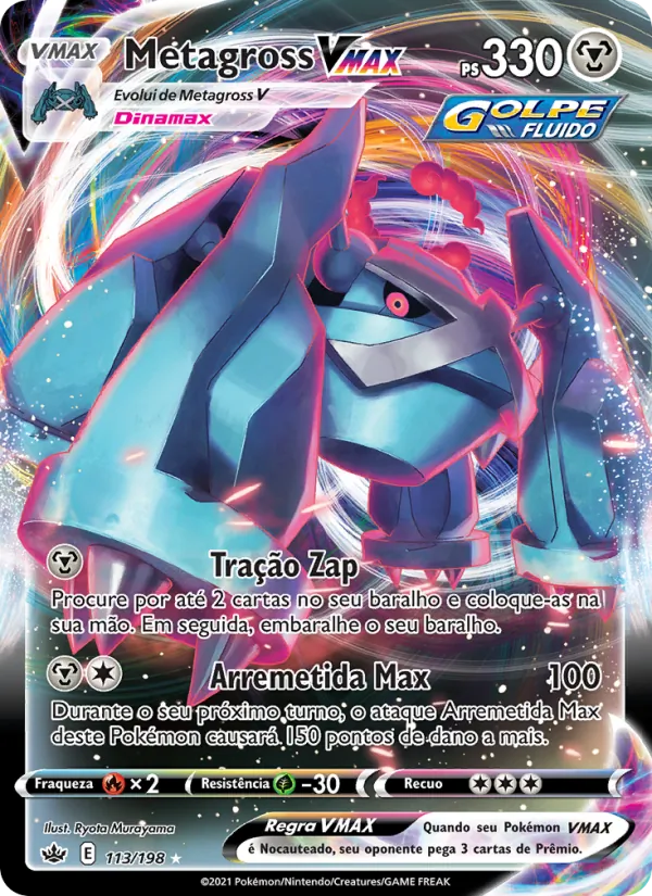 Metagross VMAX Reinado Arrepiante 113/198