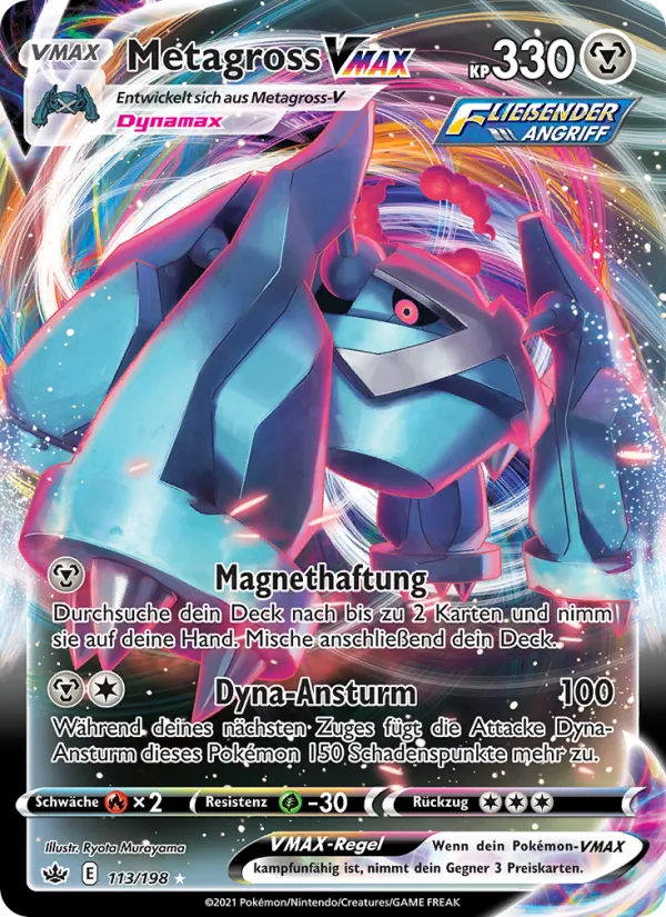 Metagross VMAX Schaurige Herrschaft 113/198